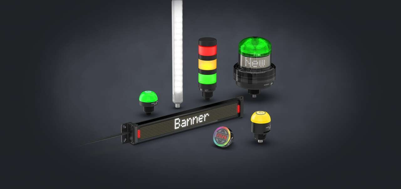 أضواء برج Banner Engineering